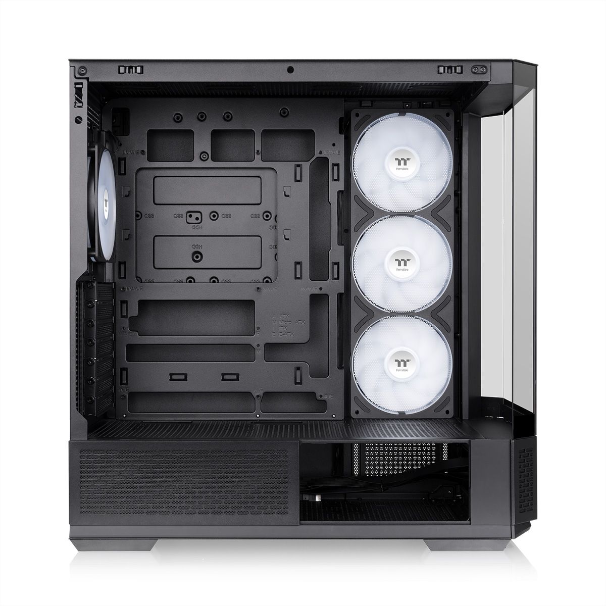 Thermaltake TR300 TG ARGB Mid Tower Case, Black