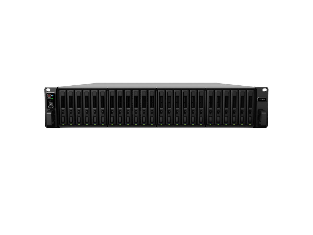 Synology FlashStation FS3600 data-opslag-server NAS Rack (2U) Ethernet LAN Zwart D-1567