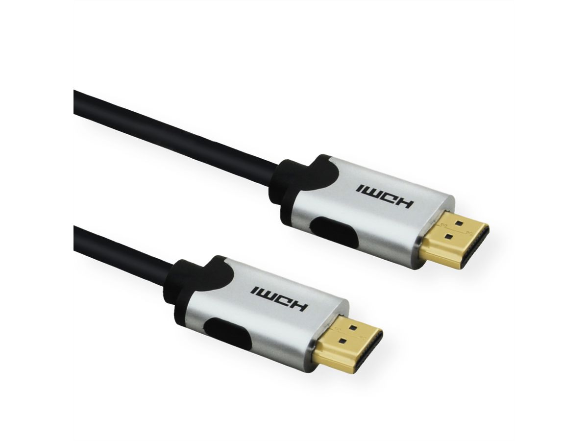 VALUE HDMI 10K Ultra High Speed Cable, M/M, black, 1 m