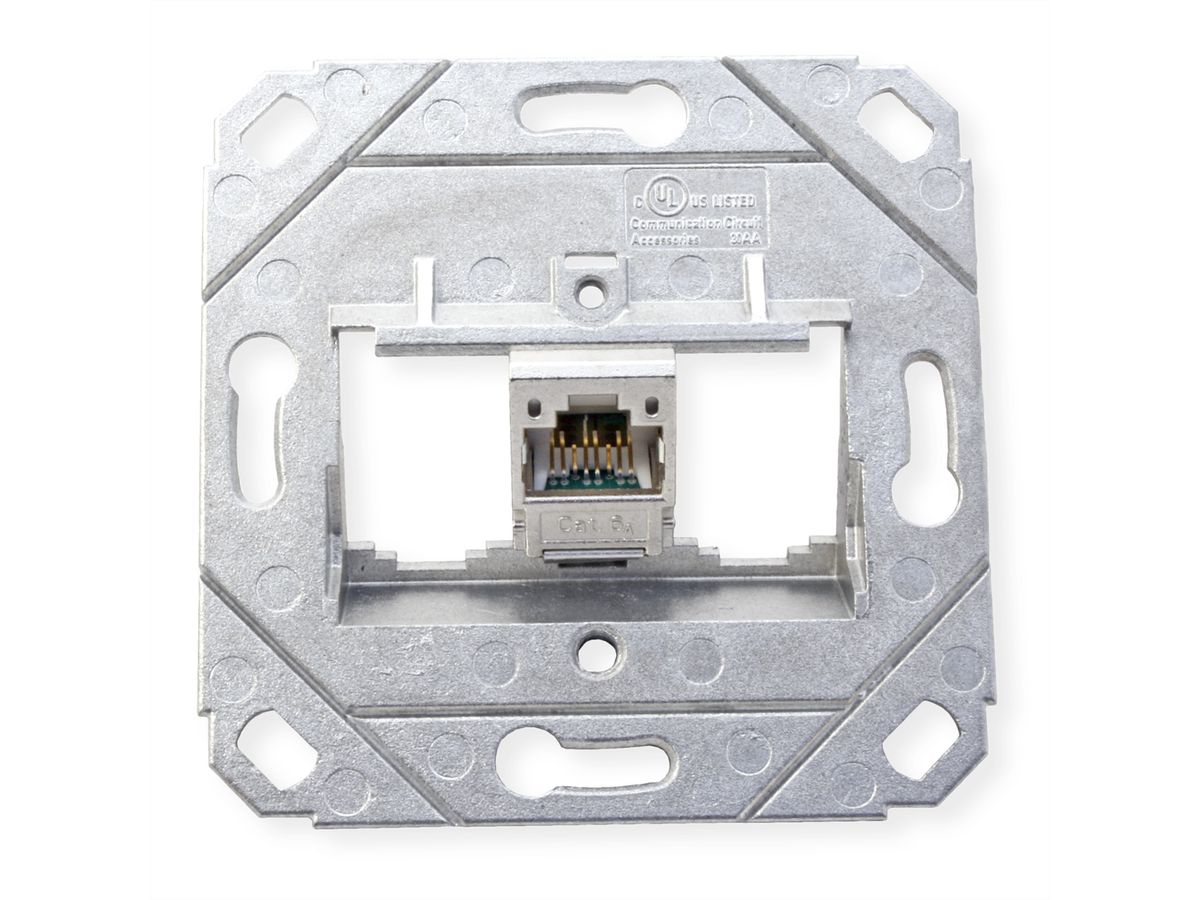 METZ CONNECT E-DAT opbouw module 1 poort Cat.6A, zuiver wit