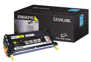 Lexmark X560 4K gele printcartridge