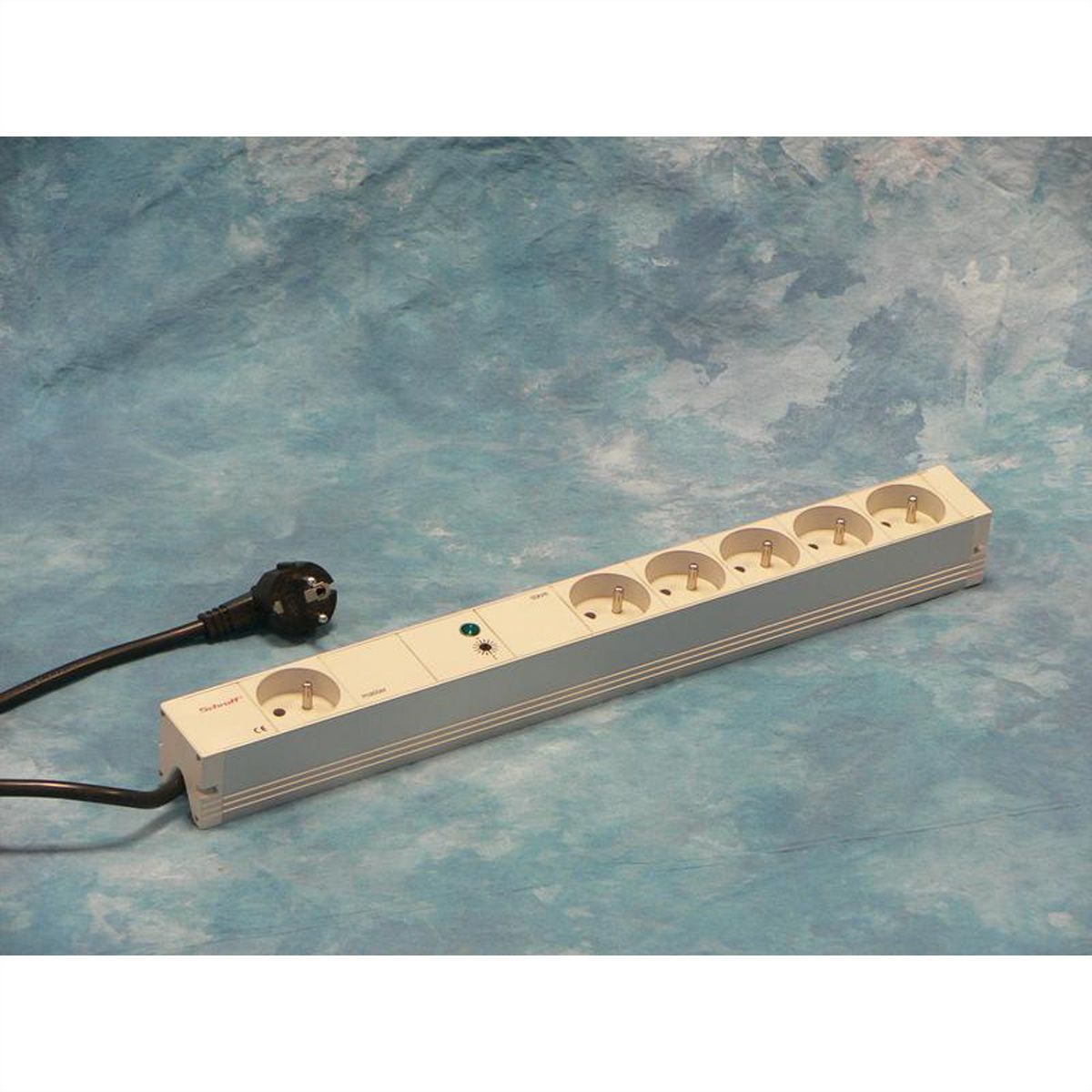 SCHROFF Socket Strip, UTE, Master?Slave, 6 Sockets, 19"