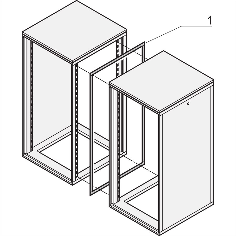 SCHROFF Novastar Side-by-Side Mounting Kit