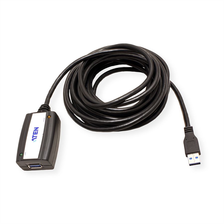 ATEN UE350 USB 3.0 Extender Cable, schwarz, 5 m