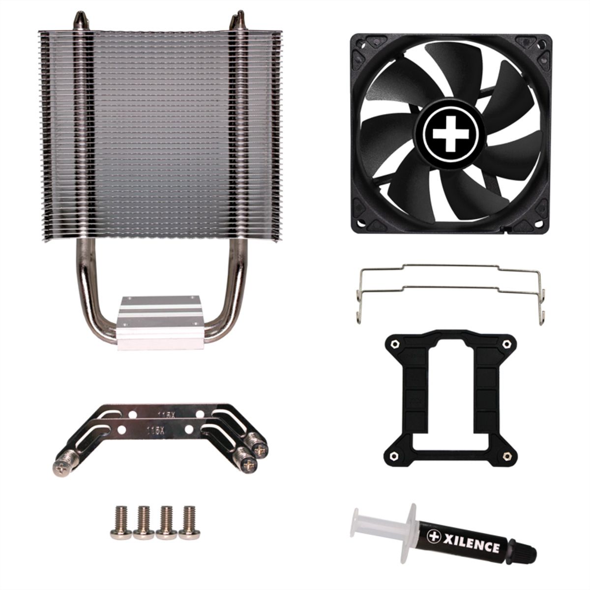 XILENCE I402.B Intel CPU Koeler, 92mm PWM Ventilator, 130W TDP