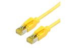 DRAKA Cat.6A (Class EA) Patchkabel UC900 / HIROSE TM31, geel, 20 m