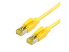 DRAKA Cat.6A (Class EA) Patchkabel UC900 / HIROSE TM31, geel, 7 m