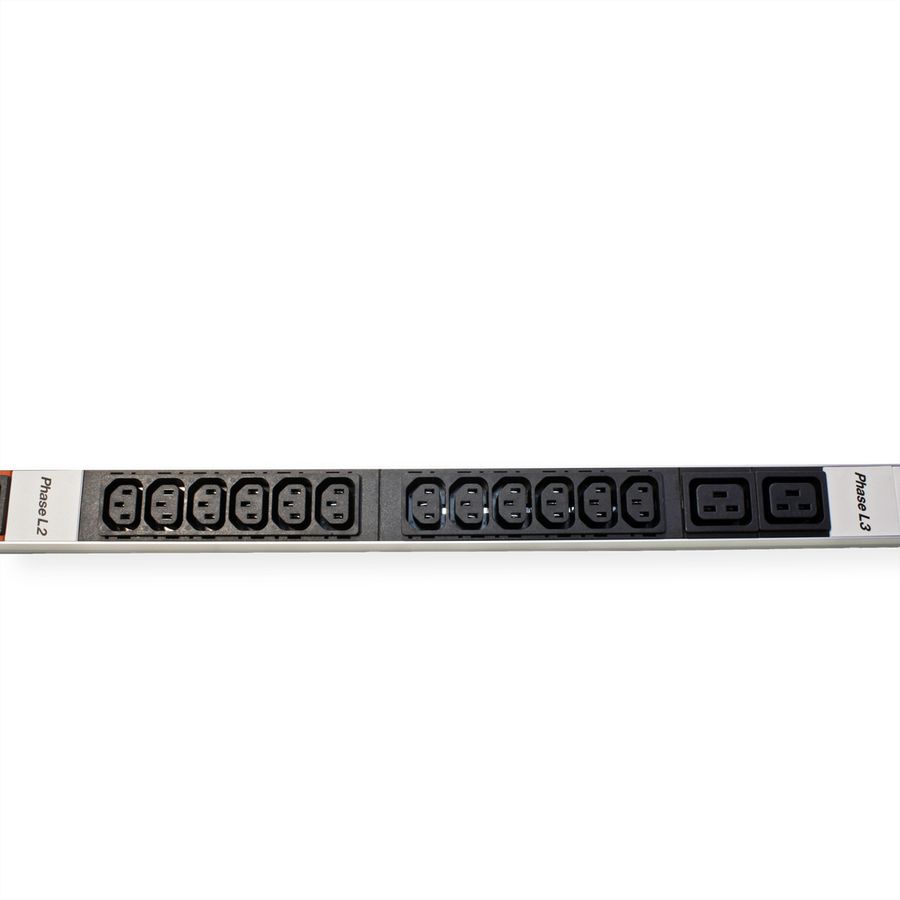 BACHMANN IT PDU ALU 1U 36x C13 6x C19 CEE 3x16A red