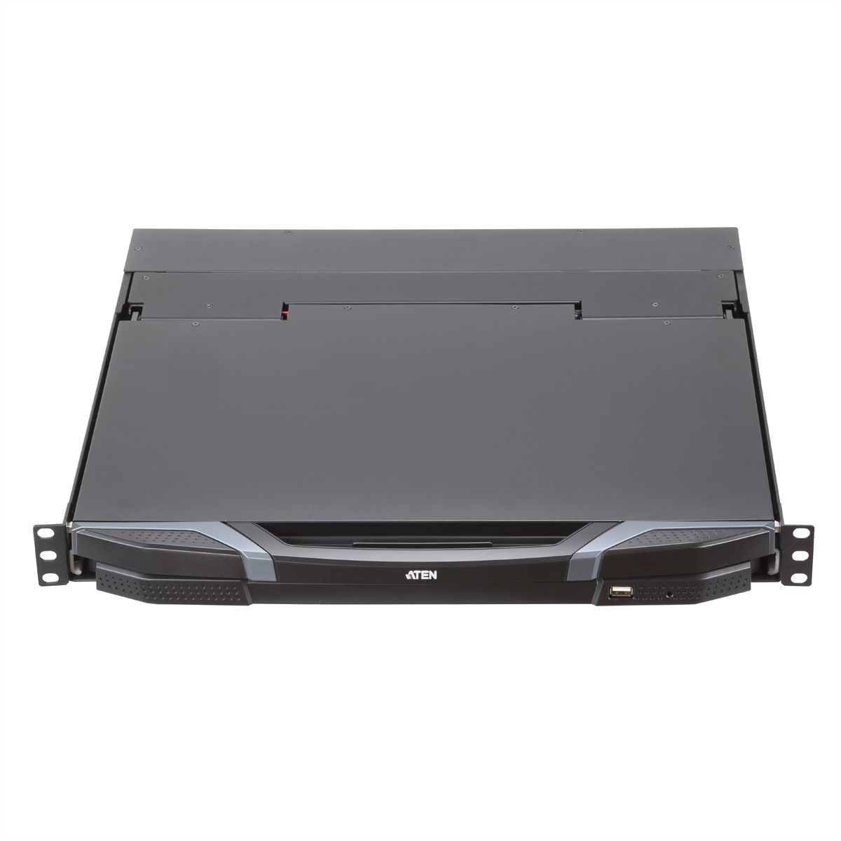 ATEN CL3800NW KVM-console USB HDMI DVI VGA Dual Rail, Toetsenbord indeling Zwitsers