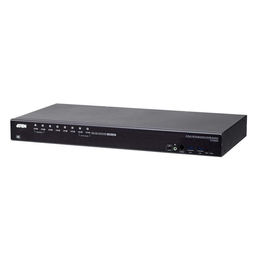 ATEN CS19208 8-Poorts USB 3.0 4K DisplayPort KVM