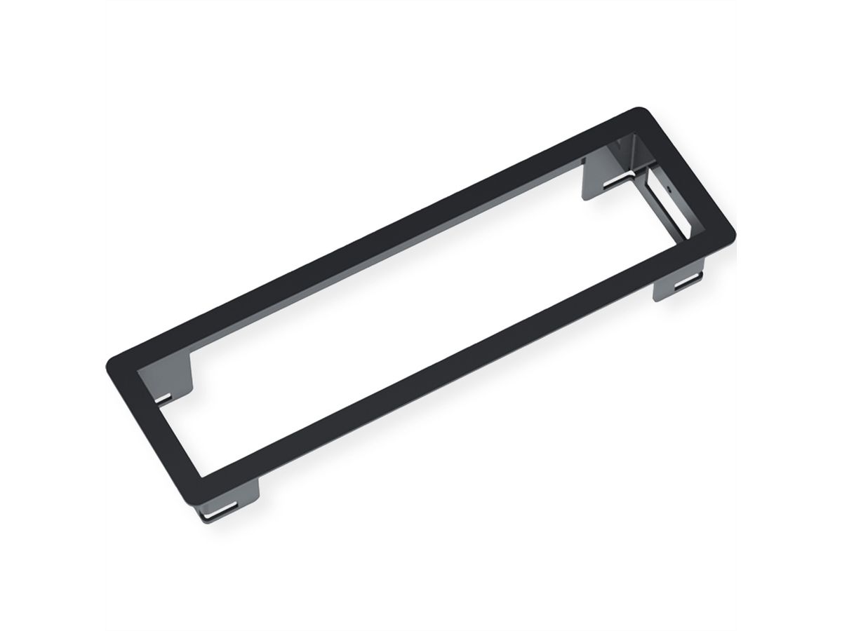 BACHMANN POWER FRAME Mounting frame Small 3-gang, RAL 9005 black