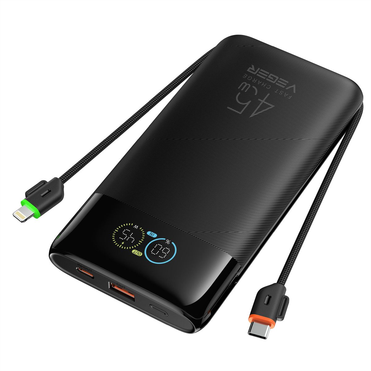 VEGER Powerbank W2085S 20000mah Black