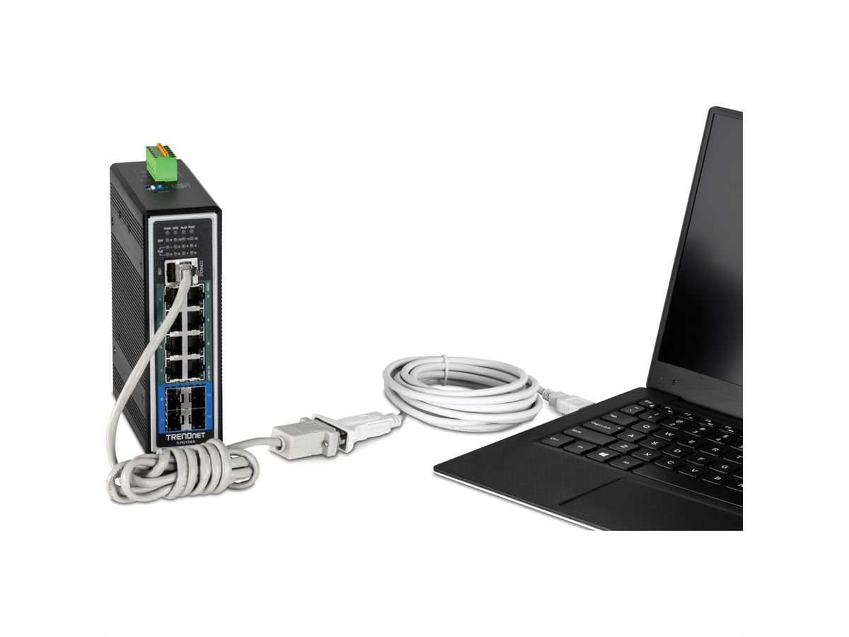 TRENDnet TU-S910 USB naar seriële converter, 3 Meter Kabel