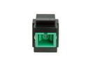 ROLINE Fiber Optic Keystone Jack, SC Simplex, Singlemode, OS2, APC