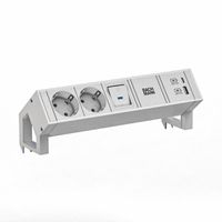 BACHMANN DESK2 wit 2xCEE7/3 1xUSB A/C 22W 0,2m GST18