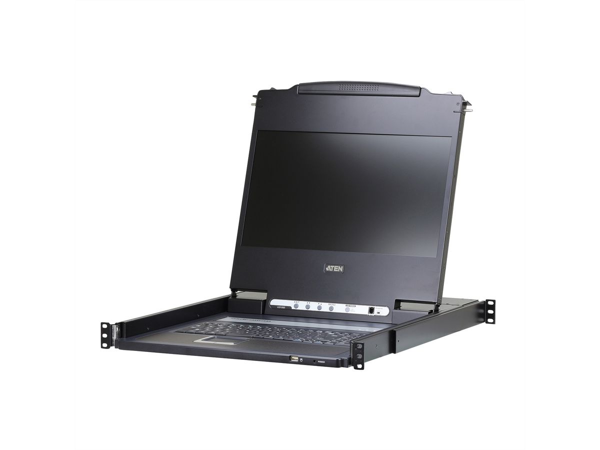 ATEN CL6700MW KVM-Console, LCD, DVI,HDMI Full HD, DE-Layout
