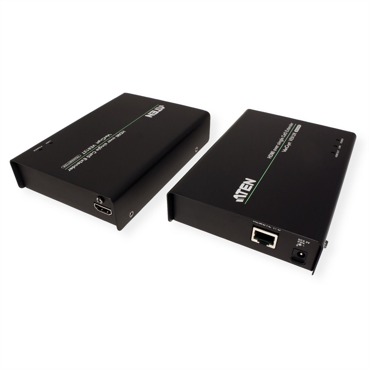 ATEN VE812 HDMI Extender, Ontvanger en Zender, HighQuality, Cat 5e, 100m