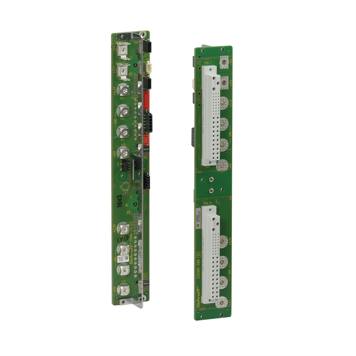 SCHROFF CPCI Power Backplane With P 47 Connector, 6 U, 8 HP, 2x P47