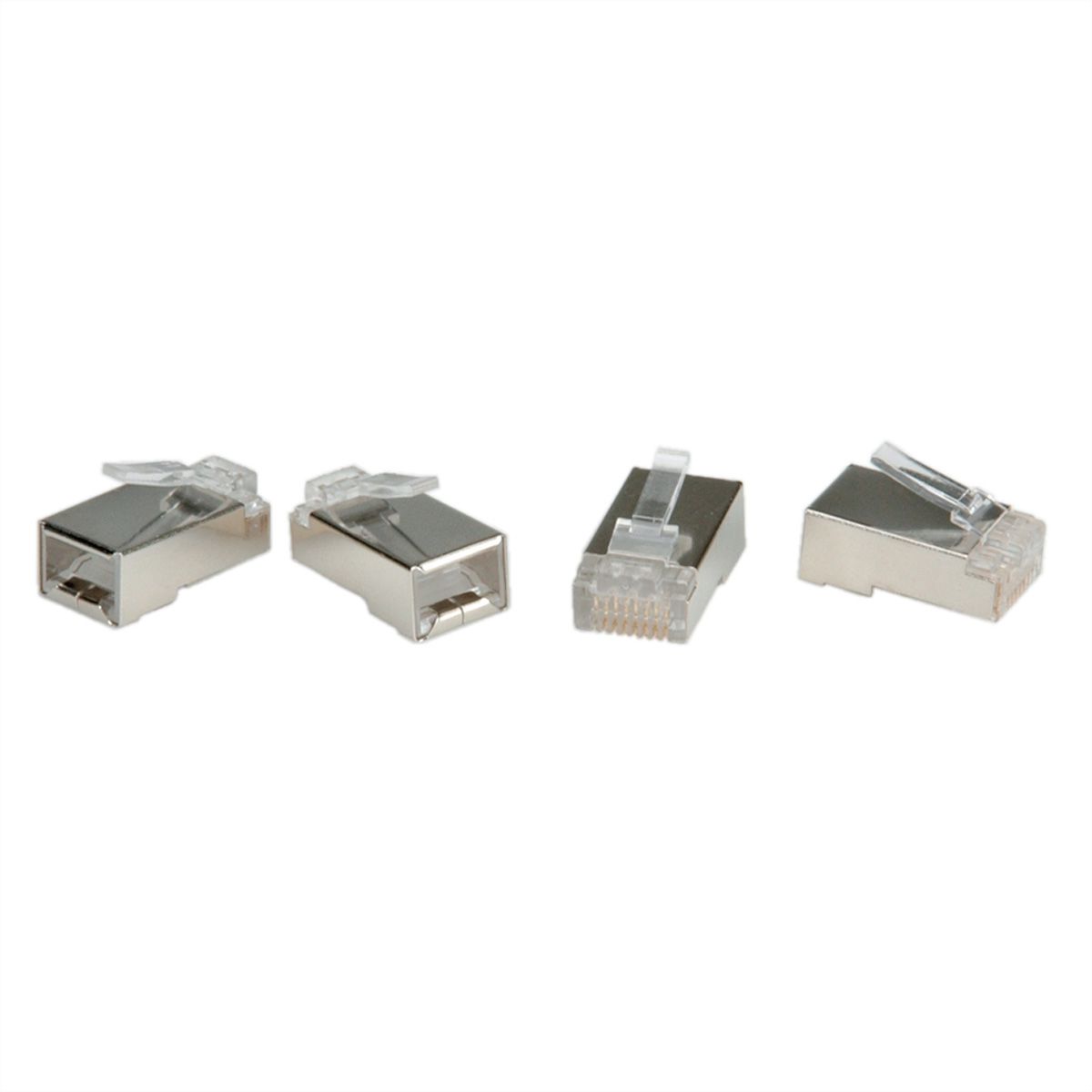 ROLINE Modulaire afgeschermde connector Cat.6 (Class E), 10 St.