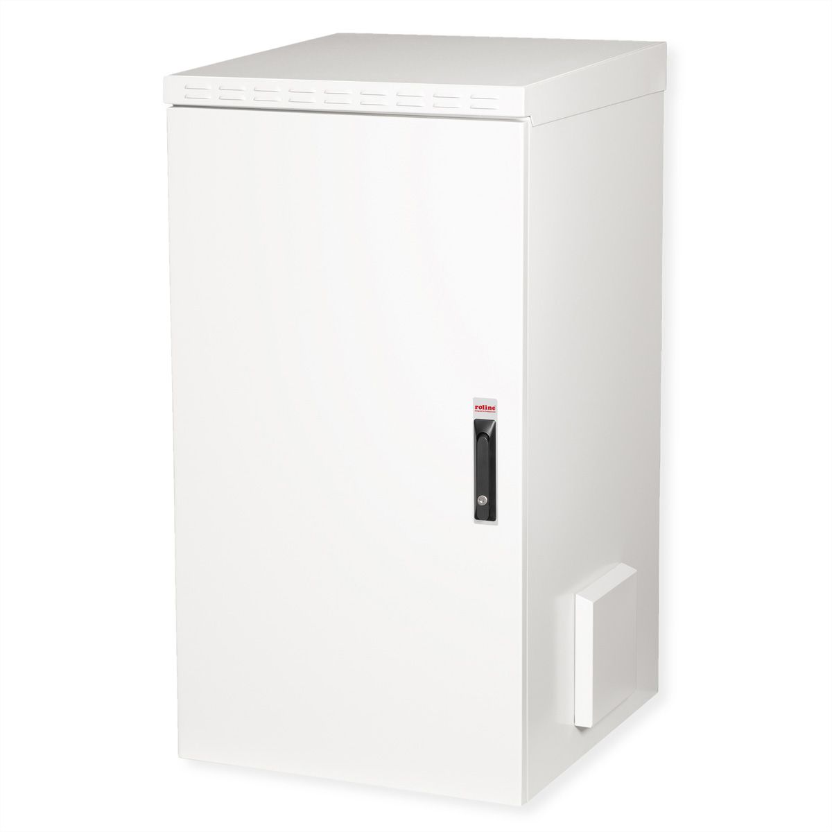 ROLINE 19-inch wall-mounted housing Pro 22 U, 600x600 WxD IP55 outdoor grey