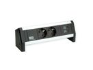 BACHMANN DESK 2xbeveiligd contact 1xUSB A&C, USB Oplader 22W, GST18
