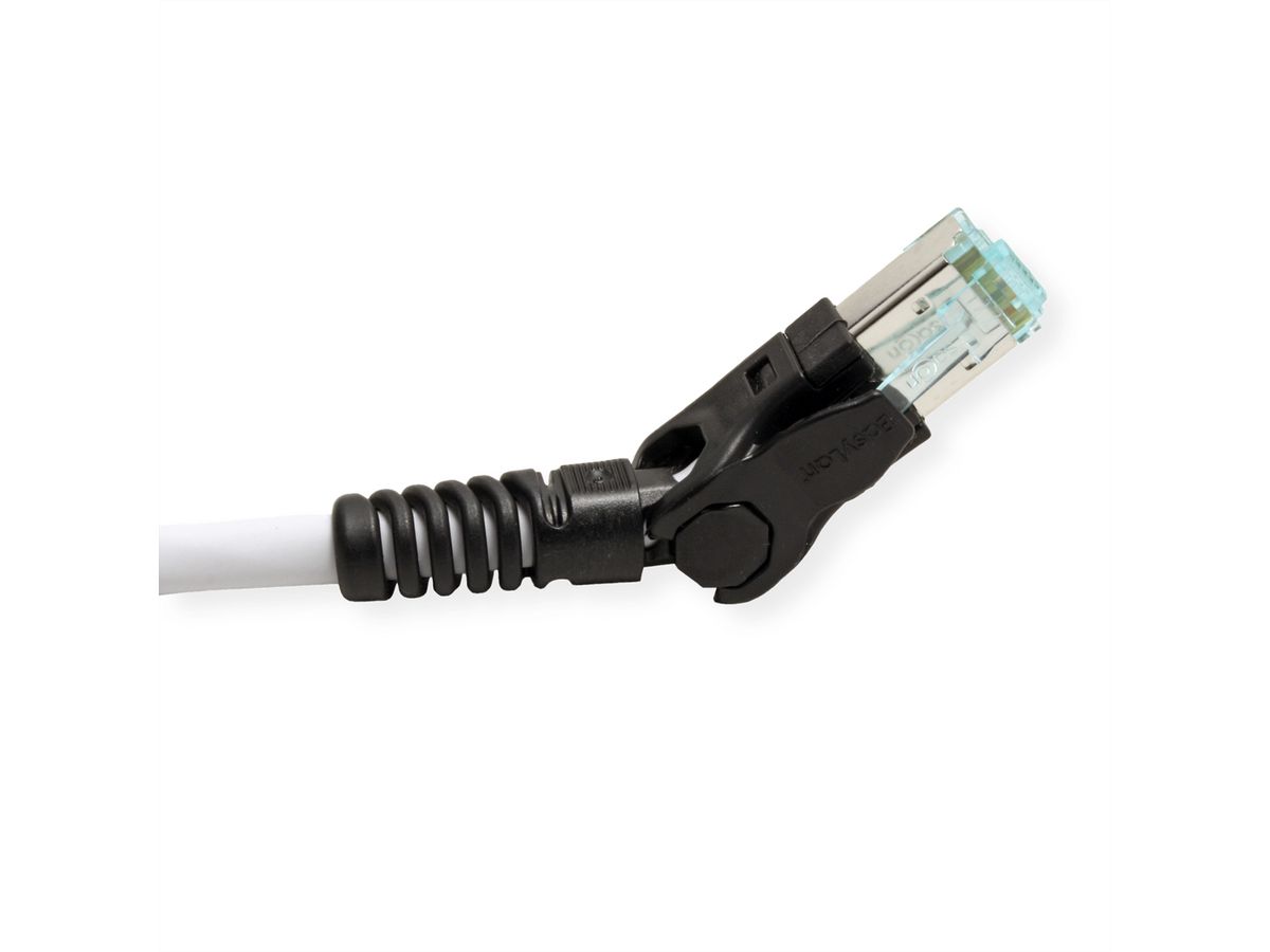 EasyLan VarioBoot Patch cable Cat.6A, S/FTP, grey, 2 m