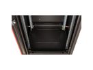ROLINE 19-inch netwerkkast Basic 42 U, 600x600 BxD Glazen deur zwart