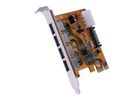 EXSYS EX-11094 PCI Express kaart 4x USB 3.0 Extern