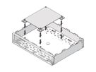 SCHROFF Interscale zelfklevende tapeinden, hoogte 5 mm