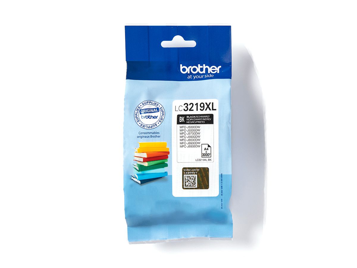 Brother LC3219XLBK inktcartridge 1 stuk(s) Origineel Zwart