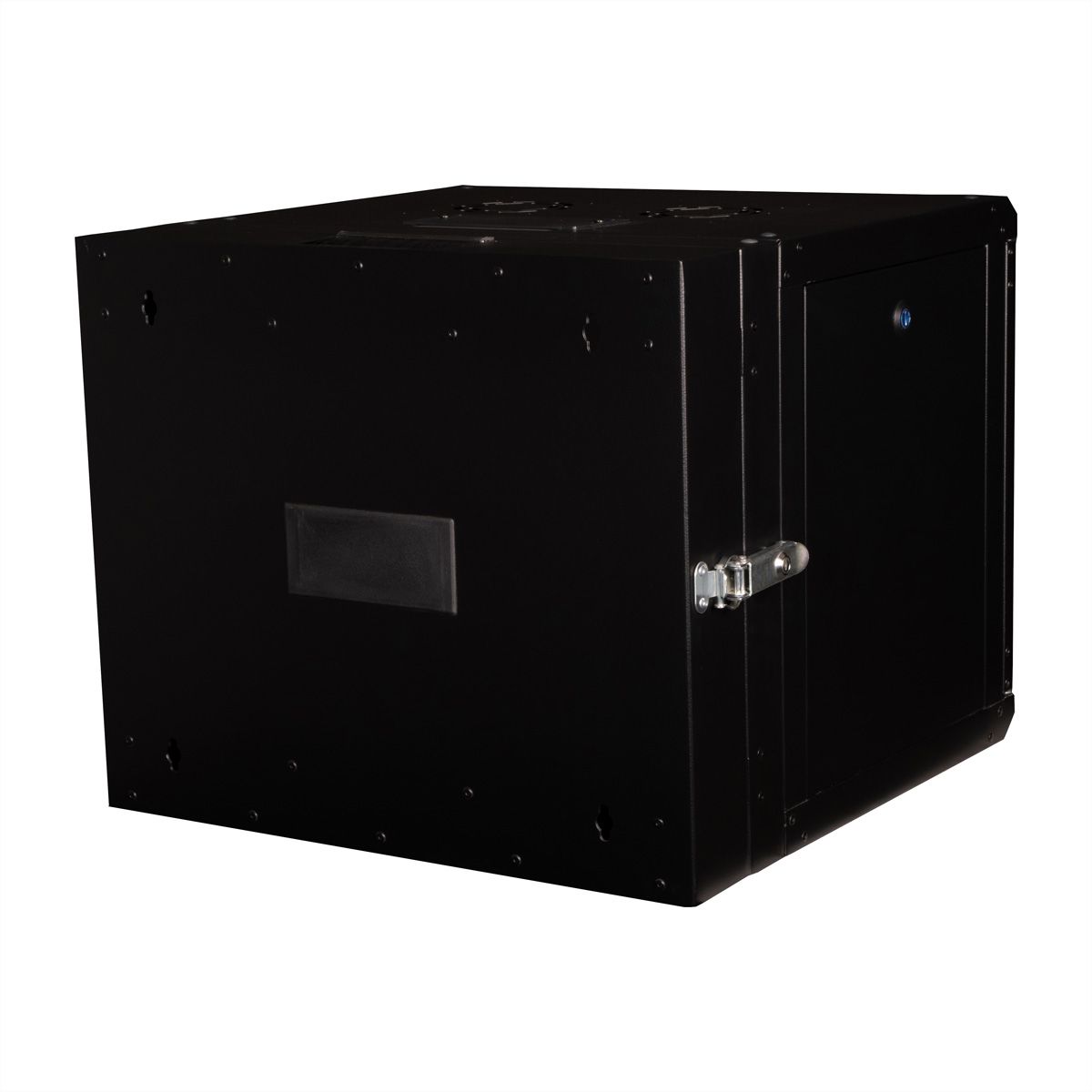 ROLINE 19-inch wall-mounted housing Pro 9 U, 600x600 WxD two-part swivelling black