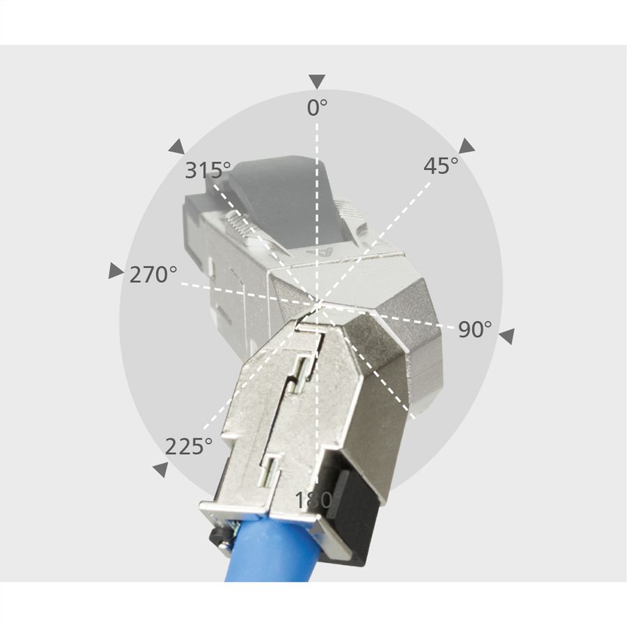 METZ CONNECT C6A RJ45 veldstekker pro 360