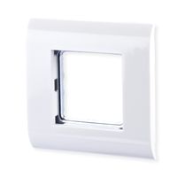 METZ CONNECT Frame 80x80 mm voor 45x45 mm wit