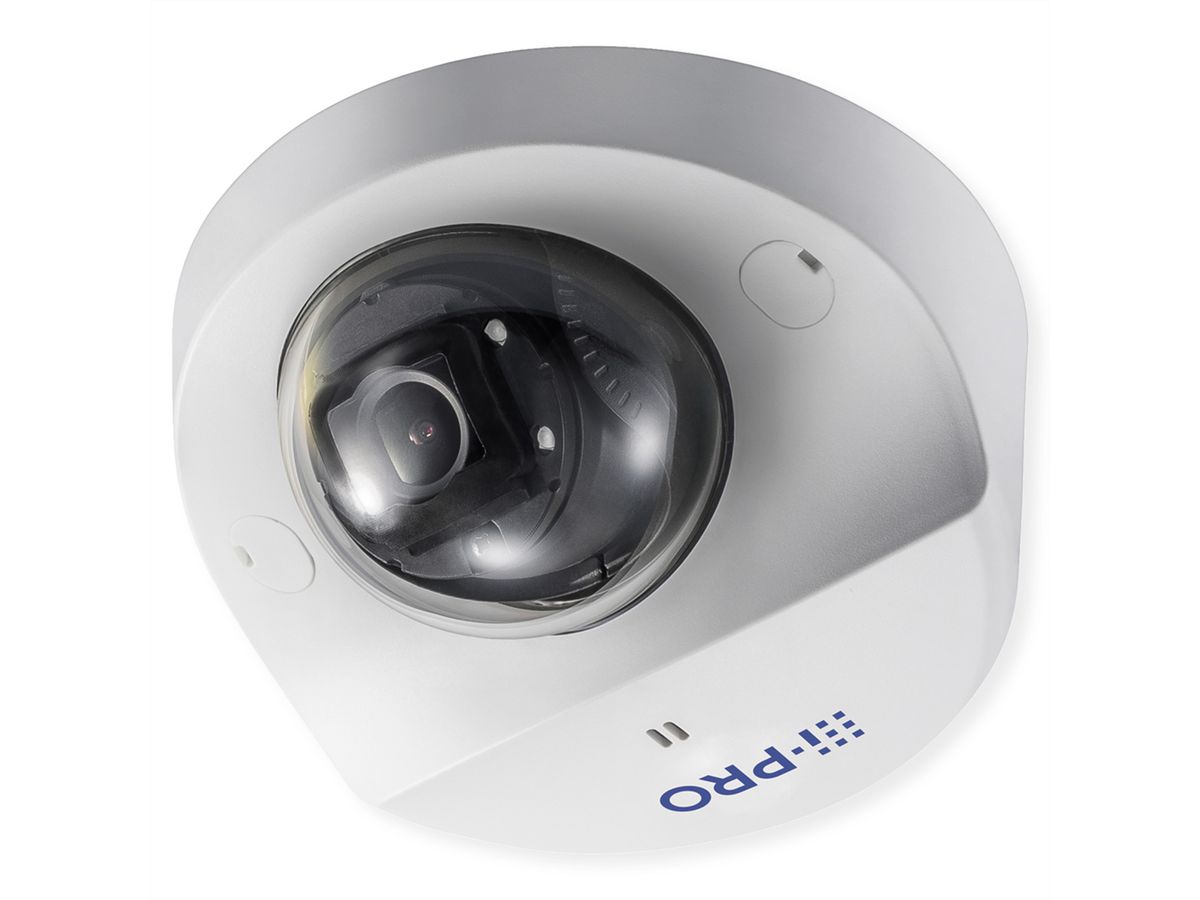 i-PRO WV-S3111L HD 720p mobiele mini-dome IP-camera, IR, vaste lens 2,8 mm, binnen