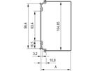 SCHROFF Frame Type Plug-In Unit PRO Kit, With Hood, Shielded Version, 3 U, 10 HP, 167 mm