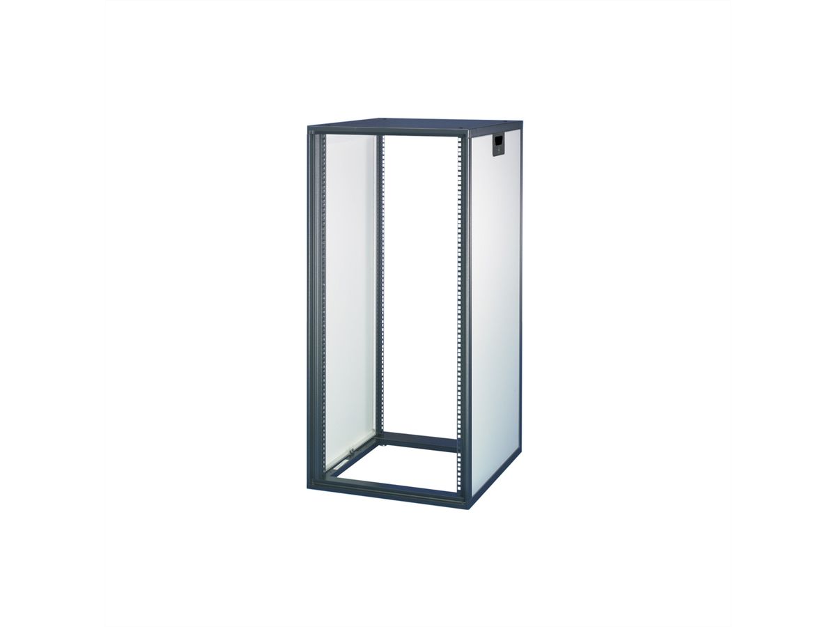 SCHROFF Novastar kast zonder deur en achterwand, Heavy-Duty, RAL 7021/7035, 2145H 553W 600D