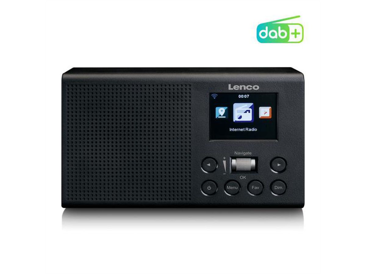 Lenco DAB+ Radio DIR-60, met internet