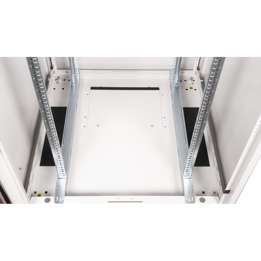 ROLINE 19-inch netwerkkast Basic 32 U, 800x800 BxD Glazen deur grijs