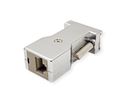 ROLINE DB9 female-RJ45 female 8P/8C 8 aders., zilver