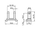SCHROFF cilinderkopschroef, Torx, staal verzinkt, zelfborgende schroefdraad, M2,5 x 6 mm