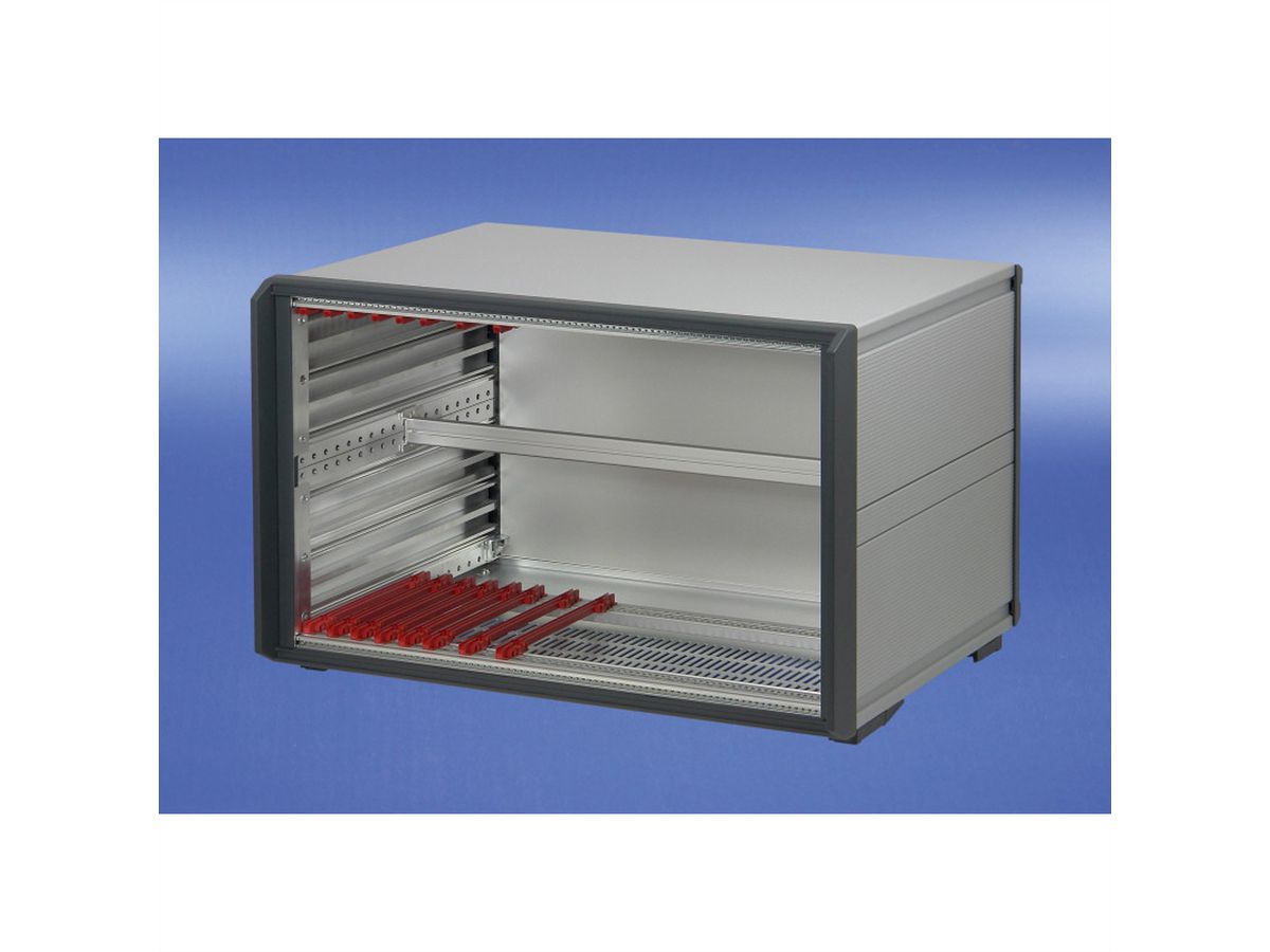 SCHROFF PropacPRO Complete Desktop Case, Shielded, 6 U, 84 HP, 446 mm