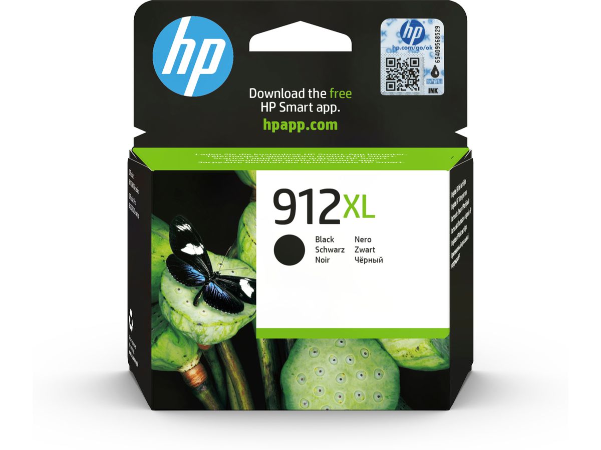 HP 912XL ink cartridge 1 pc(s) Original High (XL) Yield Black