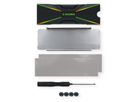 Xilence M2SSD.B.ARGB M.2 2280 SSD PCIe NVMe/SATA Cooler, 3PIN ARGB 5V, Passive