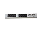 BACHMANN IT PDU ALU 1U 16x C13 4x earthing contact CEE 16A blue