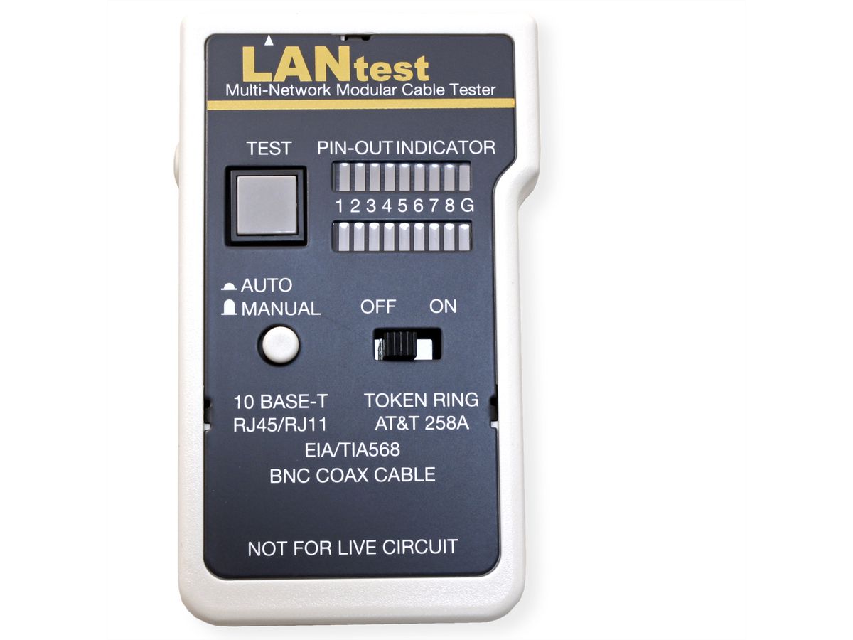 HOBBES LANtest Multinetwork Cable Tester