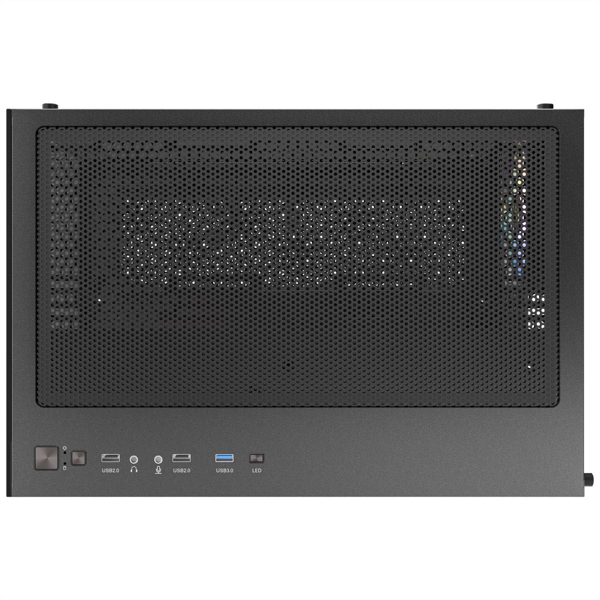 ANTEC CX600M ARGB B Micro-ATX Tower Gaming PC Case, black