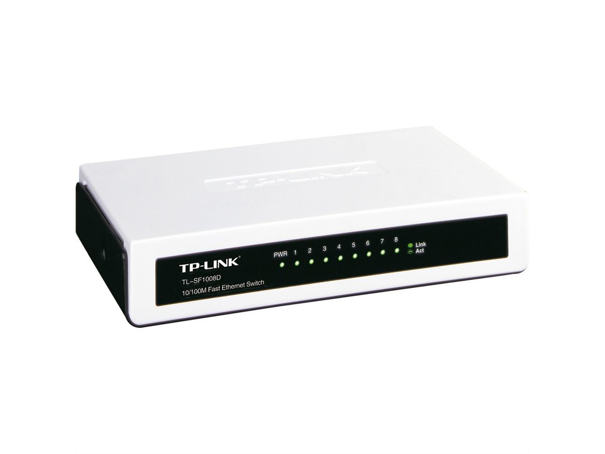 TP-LINKTL-SF1008D 8-Poorts 10/100 Ethernet Switch