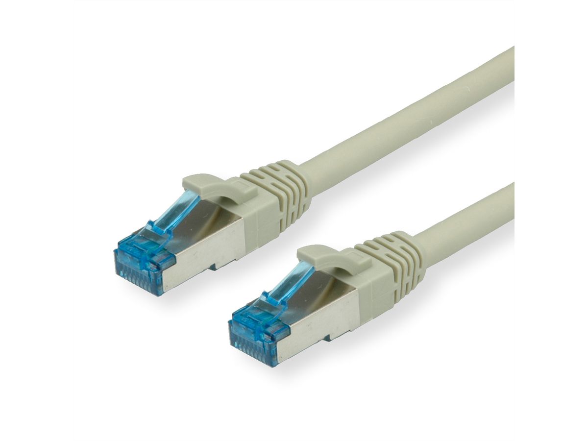 VALUE S/FTP Patch Cord Cat.6A (Class EA), grey, 15 m