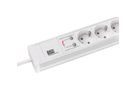 BACHMANN 19" 1.5U 7xCEE7/3 ws 1xSPD power 2.0m CEE7/7