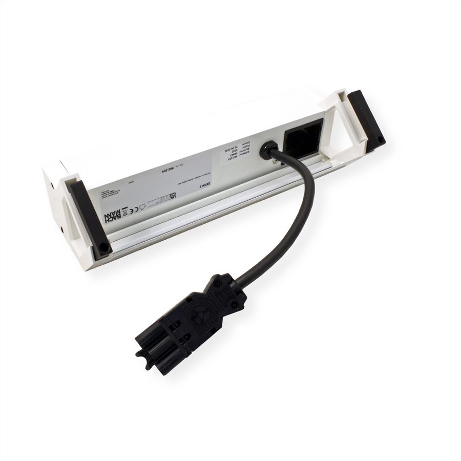 BACHMANN DESK2 3xUTE 1xCM 0,2m GST18 RAL9010